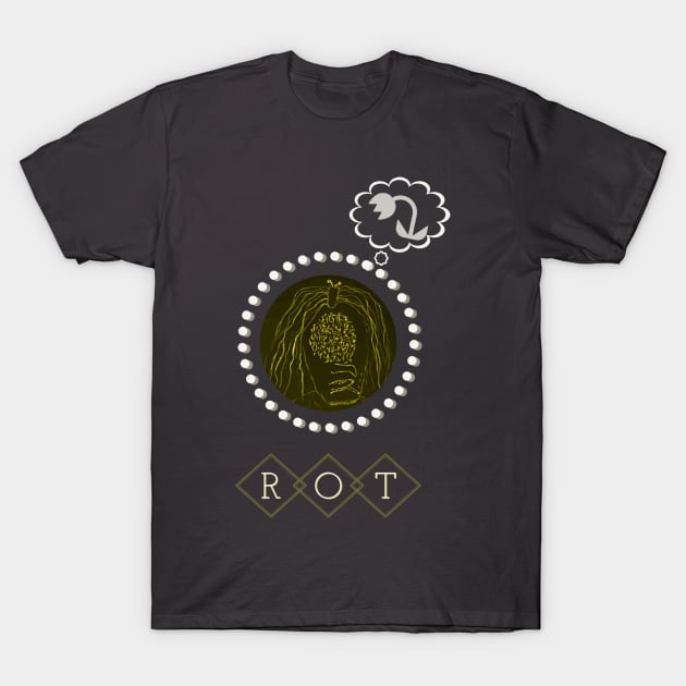 Beauty Queen in Bombastic Black T-Shirt by Rot